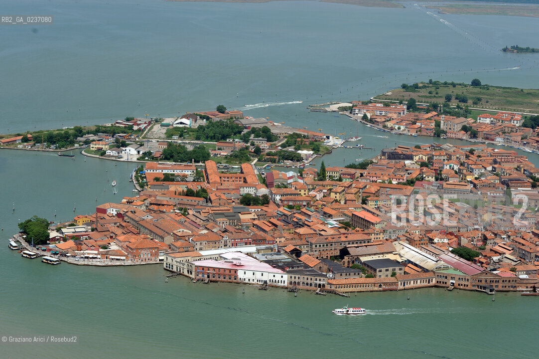 Venezia maggio 2011 - Foto Aerea Isola di Murano ©Graziano Arici/Rosebud2.Venice mai 2011 - Aerial View of Murano island ©Graziano Arici/Rosebud2