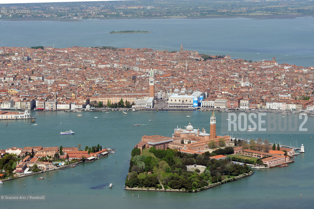 Venezia maggio 2011 - Foto Aerea S.Giorgio ©Graziano Arici/Rosebud2.Venice mai 2011 - Aerial View of S.Giorgio©Graziano Arici/Rosebud2
