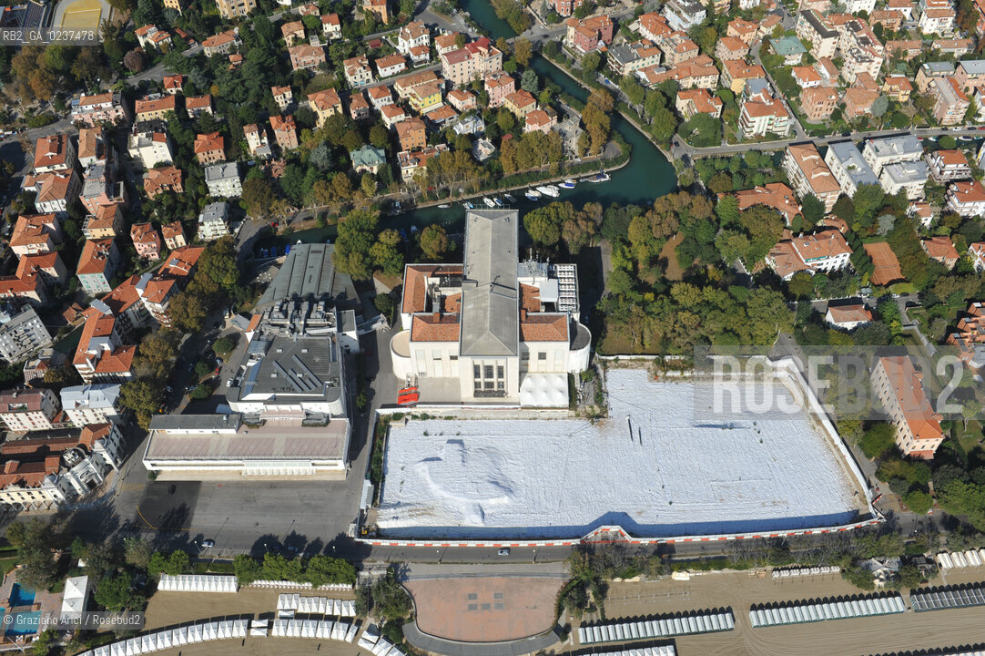 Venice 7/11 - Building site of the new Venice Film Festival Palace palazzo del cinema ©Graziano Arici/Rosebud2
