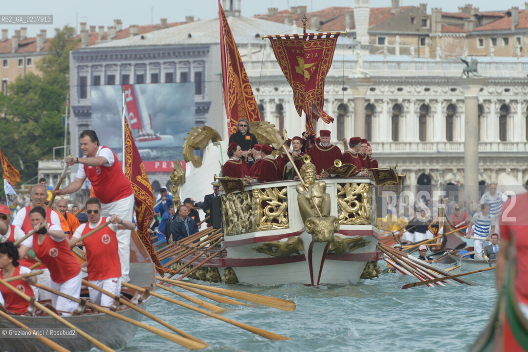 Venice 20/05/12 - Festa della Sensa Feast - barca regata  ©Graziano Arici/Rosebud2