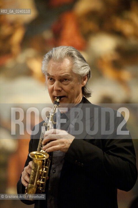 Venice, 18/6/11 - The Norwegian tenor and soprano saxophonist, active in the jazz, classical, and world music genres  Jan Garbarek musica