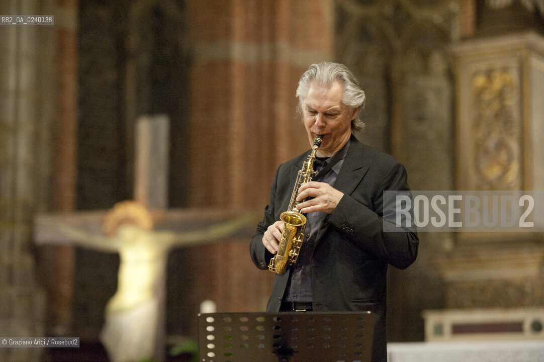 Venice, 18/6/11 - The Norwegian tenor and soprano saxophonist, active in the jazz, classical, and world music genres  Jan Garbarek musica