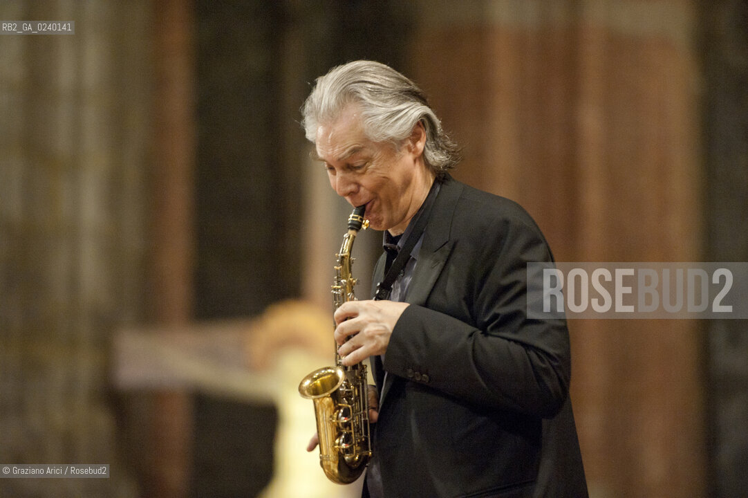 Venice, 18/6/11 - The Norwegian tenor and soprano saxophonist, active in the jazz, classical, and world music genres  Jan Garbarek musica