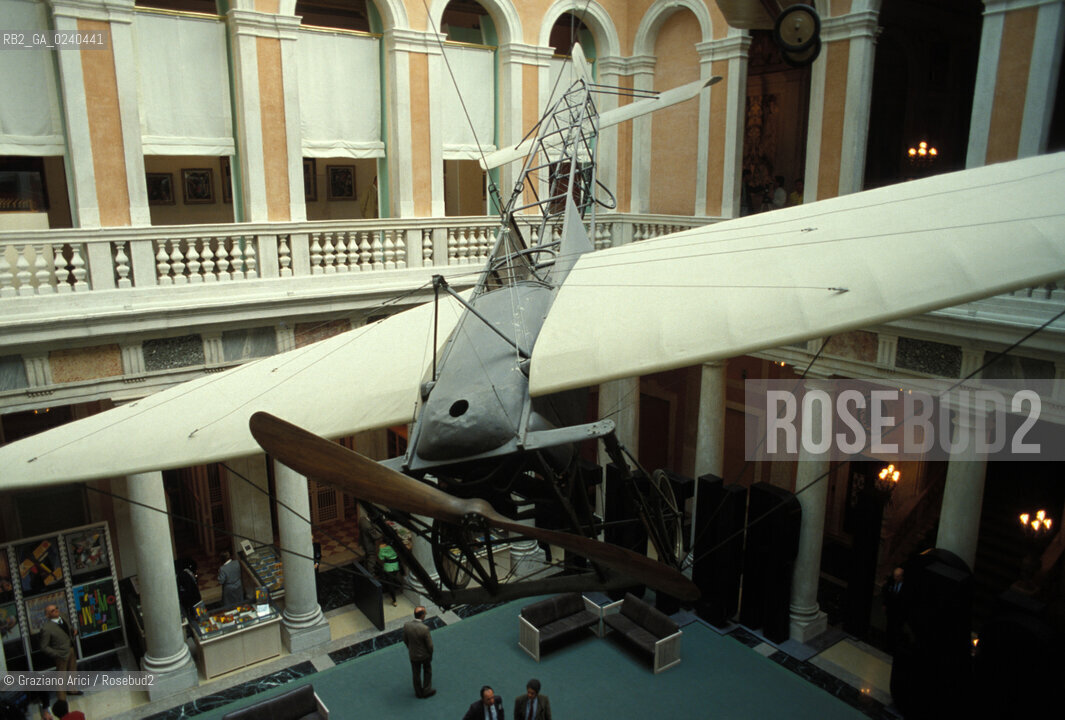 Venezia,1986. Palazzo Grassi. Mostra Futurismo e Futurismi. Arte futurismo mostra.Venice,1986. Palazzo Grassi. Exhibition Futurismo e Futurismi ©Graziano Arici/Rosebud2