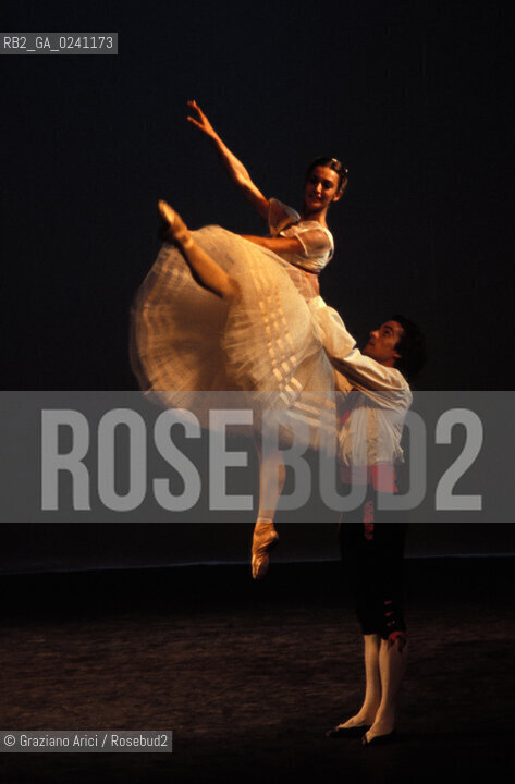 Venezia,1982.Gran Teatro La Fenice.Balletto della Royal Danish Company.Venice,1982. Gran Teatro La Fenice. Ballet of Royal Danish Company ©Graziano Arici/Rosebud2