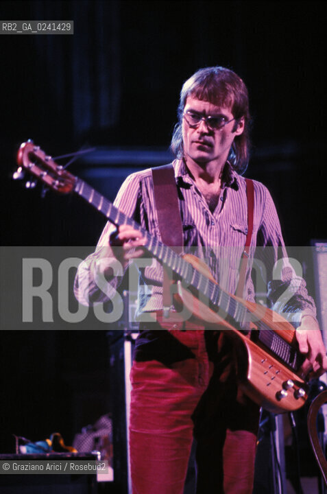 Venezia, 1995.Ritratto del chitarrista Hans Reichel. Musica chitarrista chitarra ritratto.Venice, 1995. Portrait of the guitarist  Hans Reichel ©Graziano Arici/Rosebud2  astga ©Graziano Arici/Rosebud2