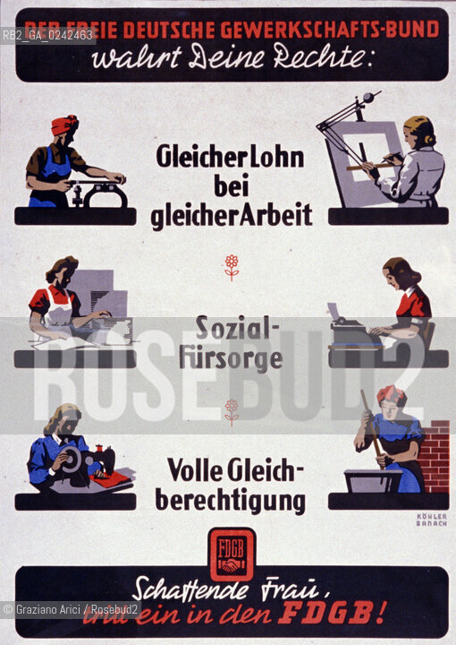 Manifesto sulla condizione della donna. Femminismo donna condizione lotta movimento politica rapporto cultura sesso potere sociale famiglia autonomia classe femmina diritto voto uguaglianza libertà parità.Manifest on the feminine condition. Woman Feminism society condition status movement policy relation sex womens rights sexism voting cultural power liberal equality relation MES.Reproducted by Archivio Graziano Arici  astga ©Graziano Arici/Rosebud2