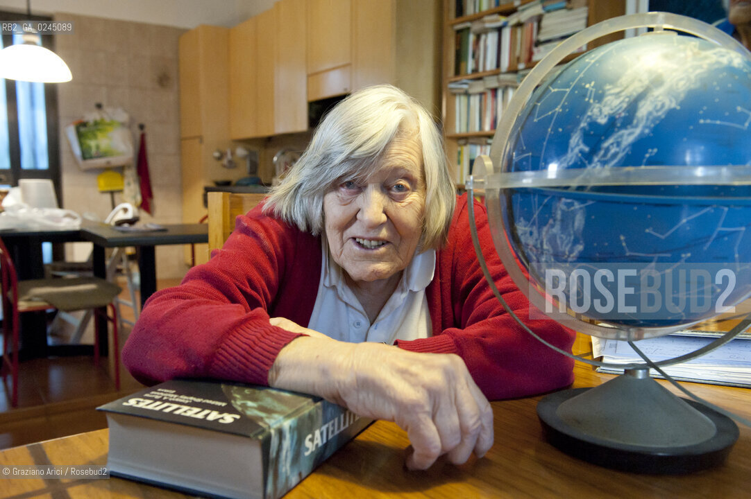 Trieste 21/12/11 - The astrophysicist Margherita Hack at home in Trieste astrofisica scienza ©Graziano Arici/Rosebud2