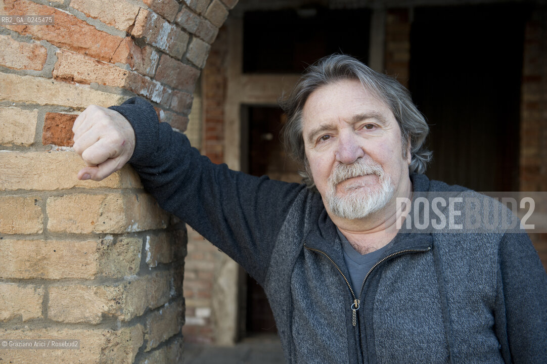 Venice 6/03/12 The Singer Gualtiero Bertelli in Venice musica cantante politica ©Graziano Arici/Rosebud2.