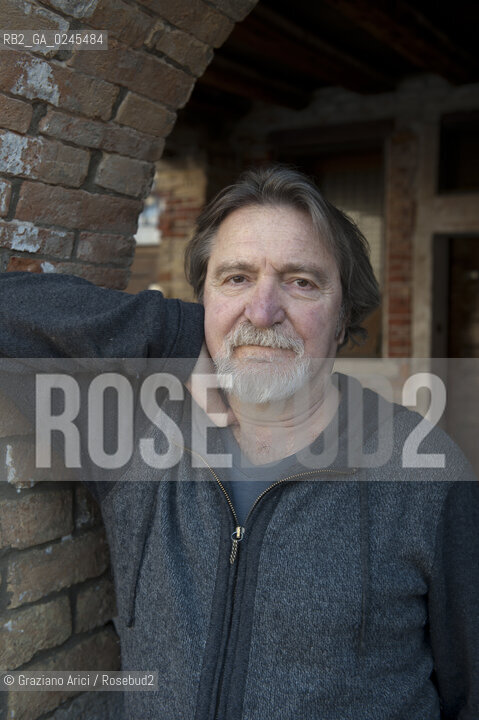 Venice 6/03/12 The Singer Gualtiero Bertelli in Venice musica cantante politica ©Graziano Arici/Rosebud2.
