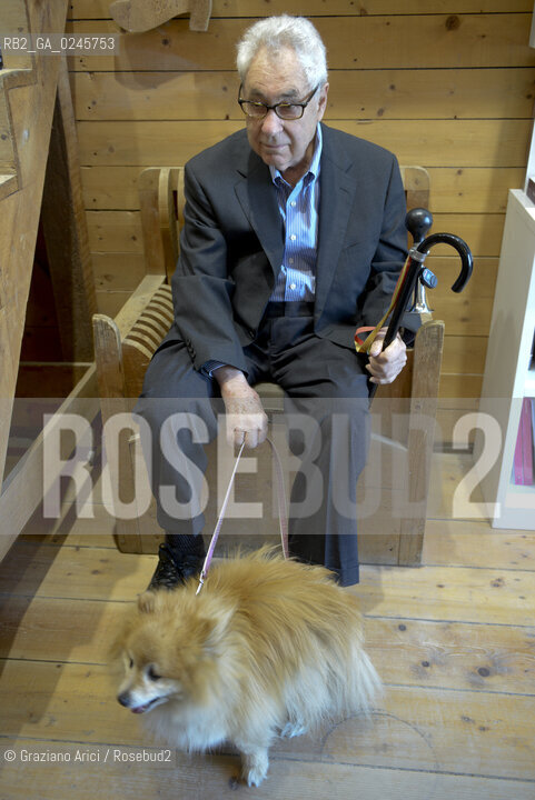 Venice 29/03/12 - The photographer Elliott Erwitt in his exposition at Centro Internazionale della Fotografia dei Tre Oci fotografia fotografo ©Graziano Arici/Rosebud2