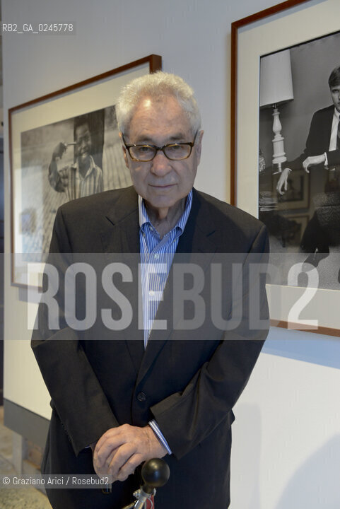 Venice 29/03/12 - The photographer Elliott Erwitt in his exposition at Centro Internazionale della Fotografia dei Tre Oci fotografia fotografo ©Graziano Arici/Rosebud2