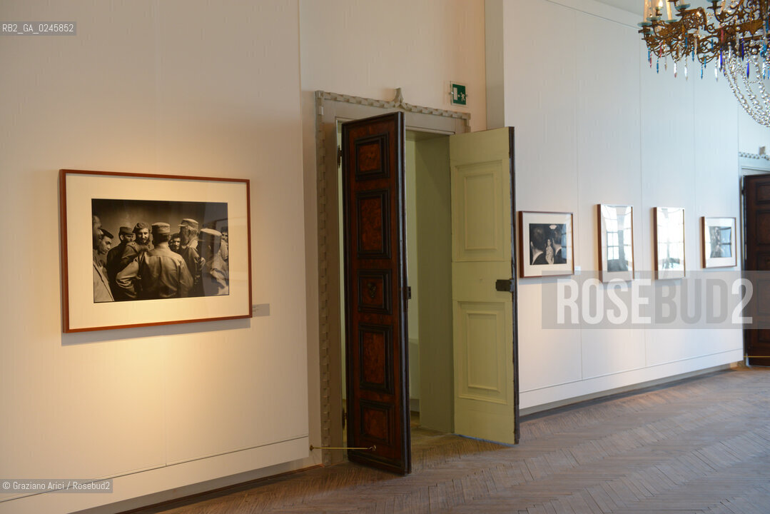 Venice 29/03/12 - The photographer Elliott Erwitt in his exposition at Centro Internazionale della Fotografia dei Tre Oci fotografia fotografo ©Graziano Arici/Rosebud2