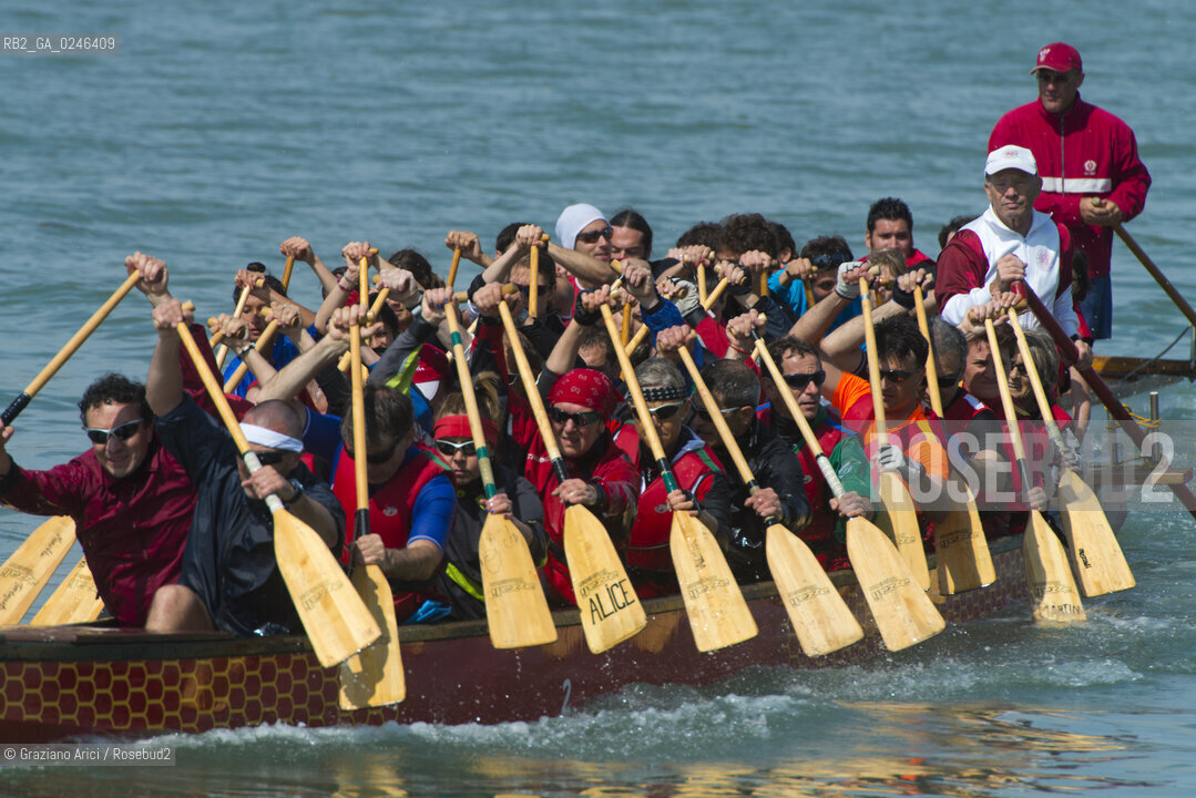 Venice 19/05/12 - Americàcup World Series in Venice: catamarans in race - catamarano luna rossa prada barca regata ©Graziano Arici/Rosebud2