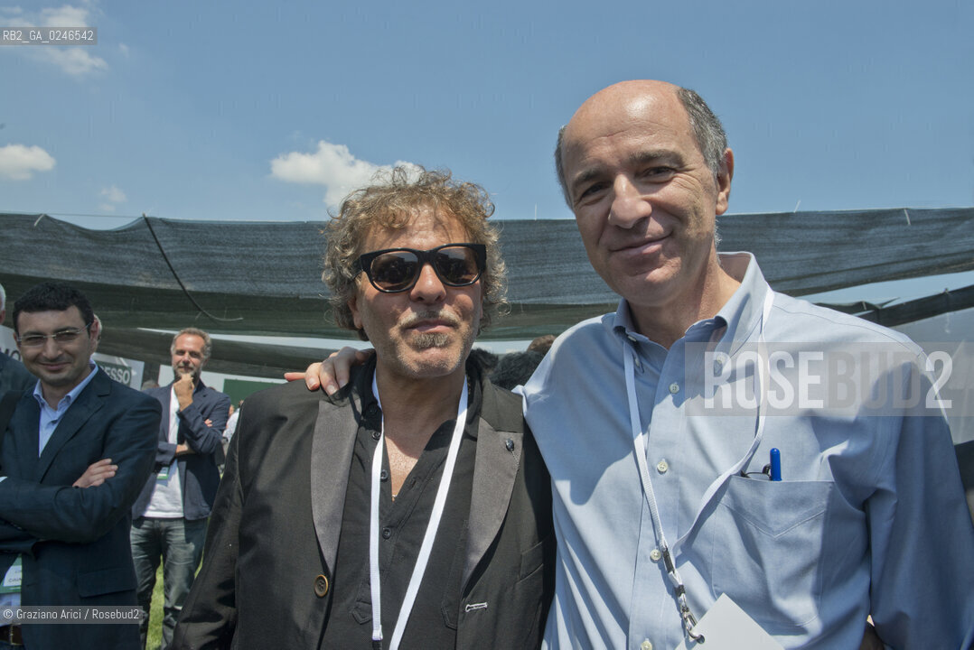 Rocade (TV) 26/5/12: Il Ministro Corrado Passera e Renzo Rosso al Convegno Italia Startup presso il Centro per la ricerca e linnovazione tecnologica H-Farm - The Center for the research and the technologic innovation builded by Riccardo Donadon incubatore star up economia ©Graziano Arici/Rosebud2