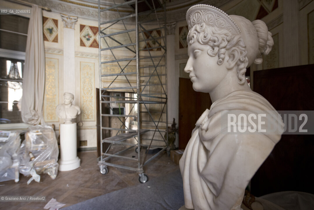 Venezia 14/06/2012 : Palazzo Reale di Venezia- Restauro e ripristino delle sale dellImperatrice Elisabeth dAustria (Sissi) ©Graziano Arici/Rosebud2