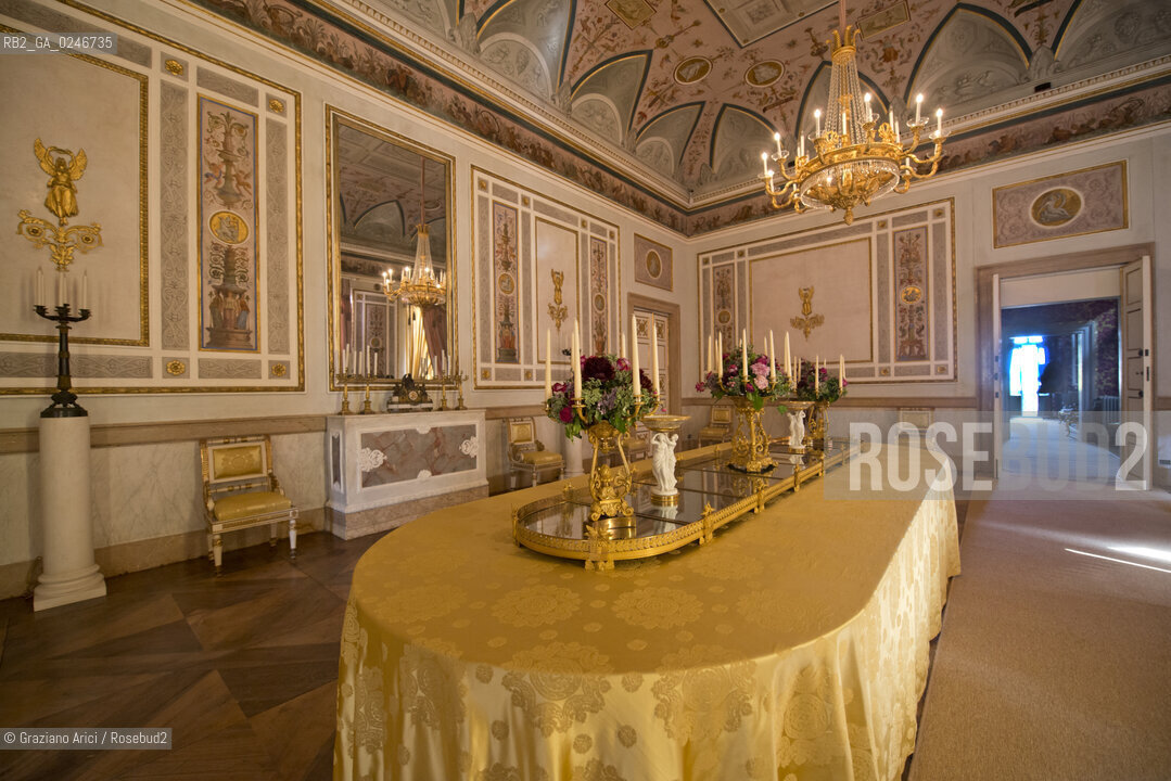 Venezia giugno 2012 : The Royal Palace - Ala Napoleonica Palazzo Reale : Sala da Pranzo dOnore ©Graziano Arici/Rosebud2