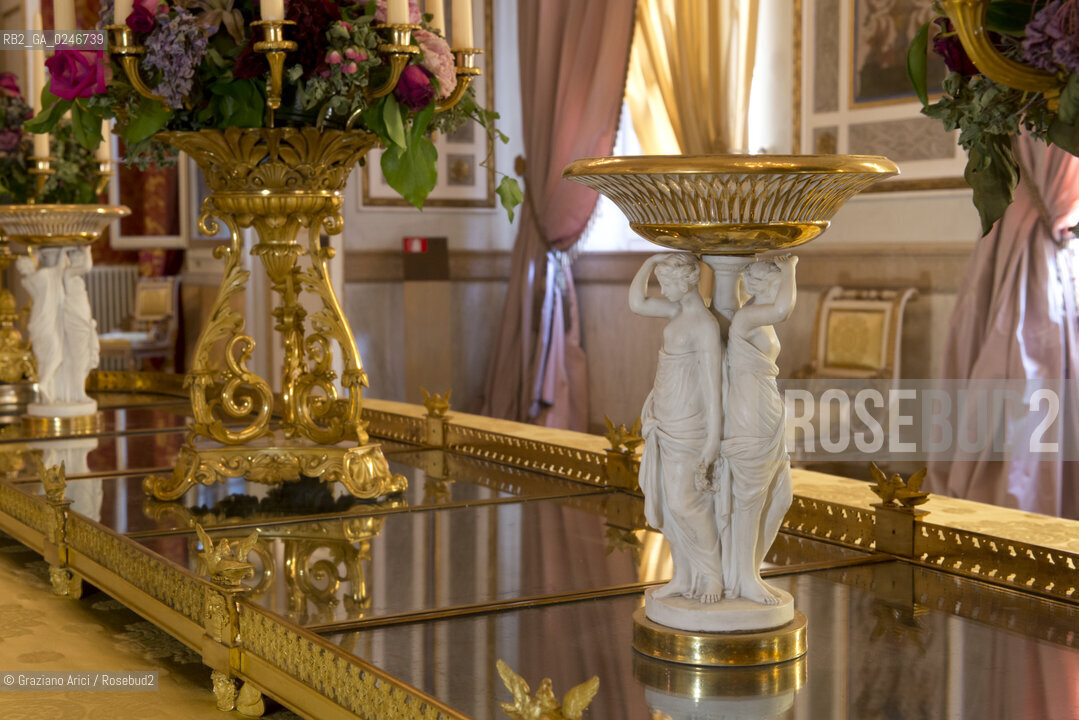 Venezia giugno 2012 : The Royal Palace - Ala Napoleonica Palazzo Reale : Sala da Pranzo dOnore ©Graziano Arici/Rosebud2