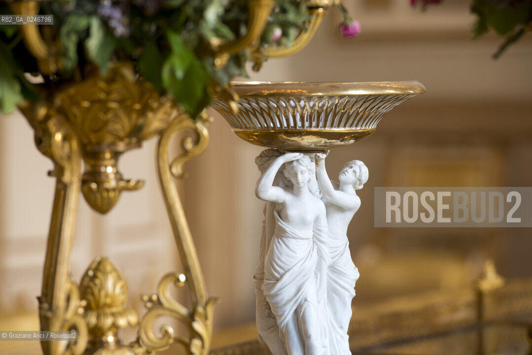 Venezia giugno 2012 : The Royal Palace - Ala Napoleonica Palazzo Reale : Sala da Pranzo dOnore ©Graziano Arici/Rosebud2