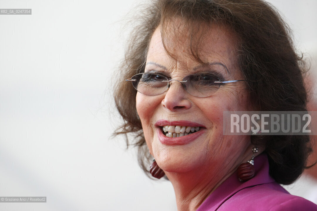 VENICE 69 FILM FESTIVAL - SEPT 5th, 2012 - Photo Call film: O GEBO E A SOMBRA - Actress Claudia Cardinale ©Graziano Arici/Rosebud2