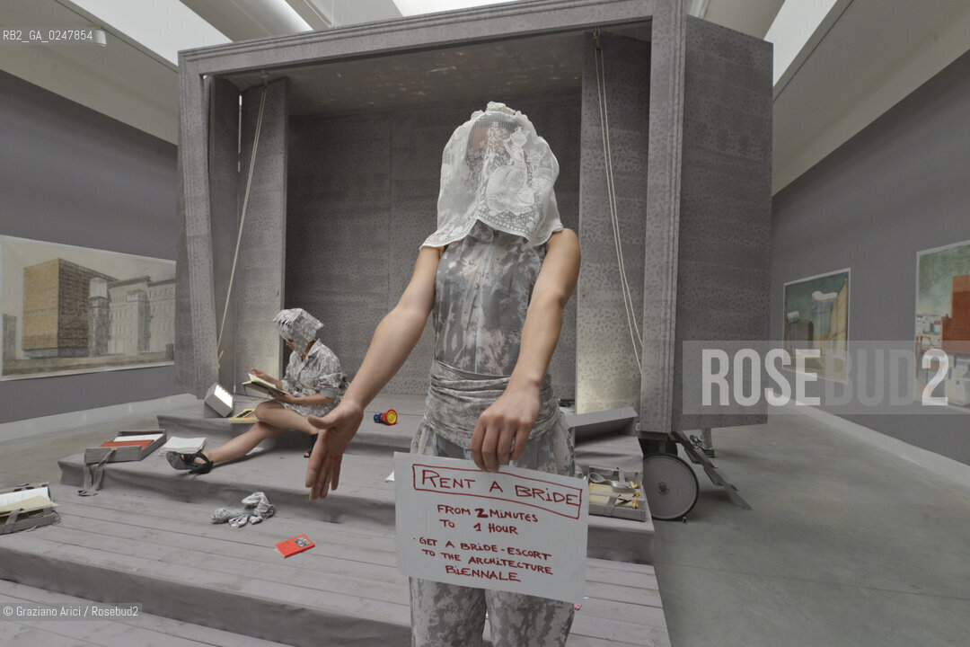 The 13th International Architecture Exhibition . Biennale Architettura 2012 - Biennale Gardens -   The Assistant Performance  giardini ©Graziano Arici/Rosebud2