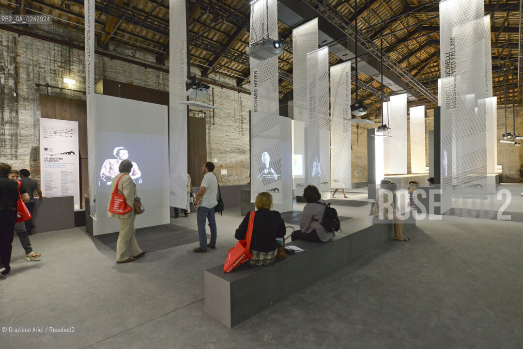 The 13th International Architecture Exhibition . Biennale Architettura 2012 - Biennale in Arsenale Italian Pavillon  ©Graziano Arici/Rosebud2b