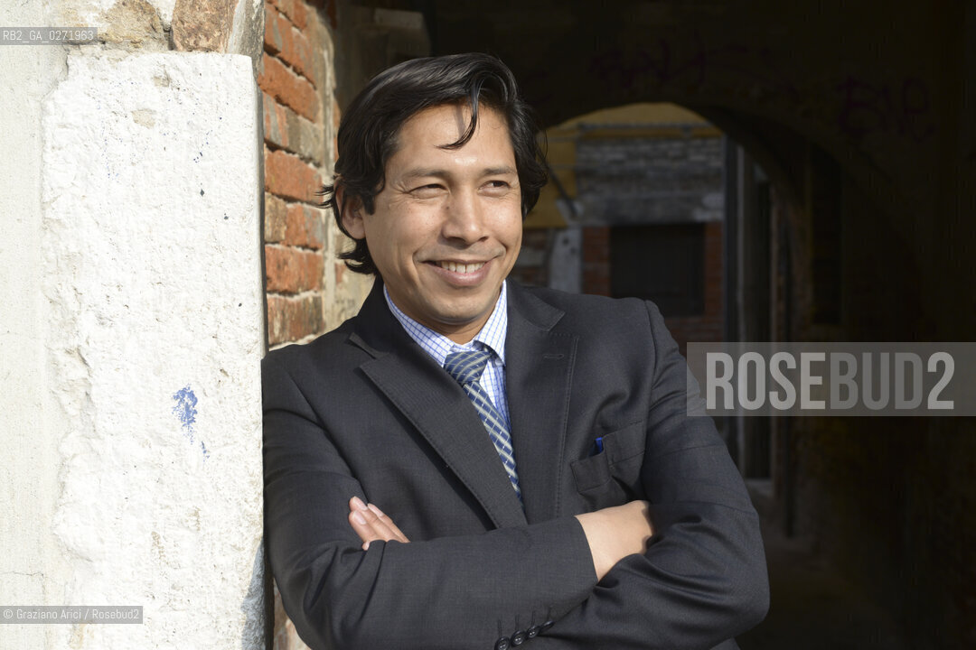 Venice, march, 10th 2013 - Writer Mohammad H. Mohammadi in Incroci di Civiltà 2013 letteratura ©Graziano Arici/Rosebud2