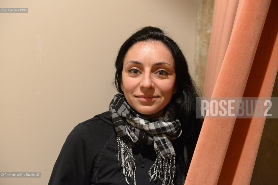 Venice, march, 10th 2013 - Director Yasemin Samdereli in Incroci di Civiltà 2013 cinema ©Graziano Arici/Rosebud2