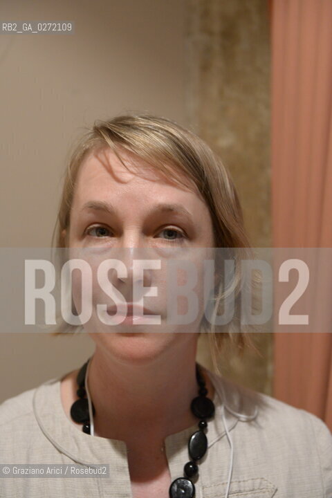 Venice, march, 11th 2013 - poet Alicia Stallings in Incroci di Civiltà 2013 letteratura ©Graziano Arici/Rosebud2