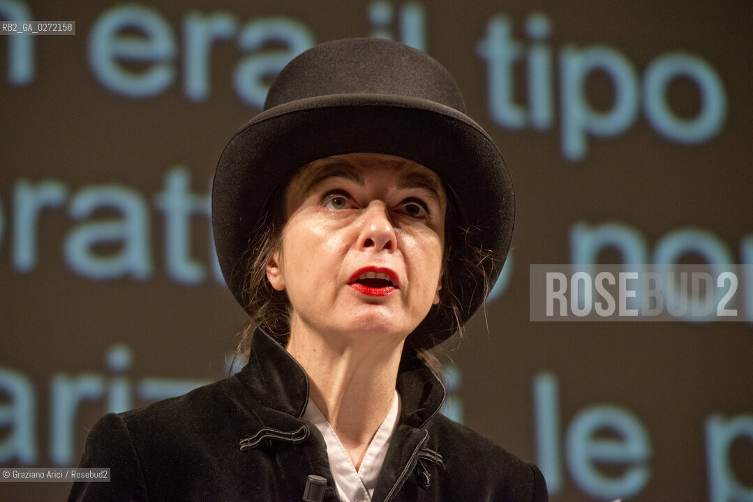 Venice, march, 13th 2013 - Writer Amelie Nothomb in Incroci di Civiltà 2013 letteratura ©Graziano Arici/Rosebud2