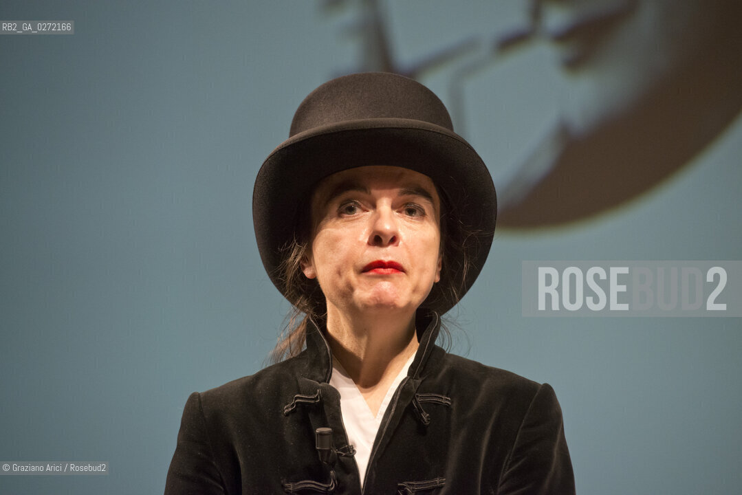 Venice, march, 13th 2013 - Writer Amelie Nothomb in Incroci di Civiltà 2013 letteratura ©Graziano Arici/Rosebud2