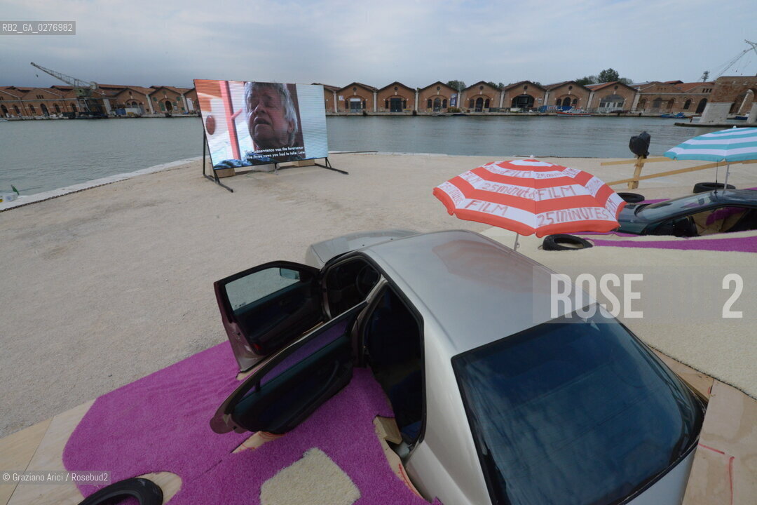Venice 28 may 2013 - Il Palazzo Enciclopedico 55th Exhibition  Arsenale Erik van Lieshout Works - artist arte ©Graziano Arici/Rosebud2
