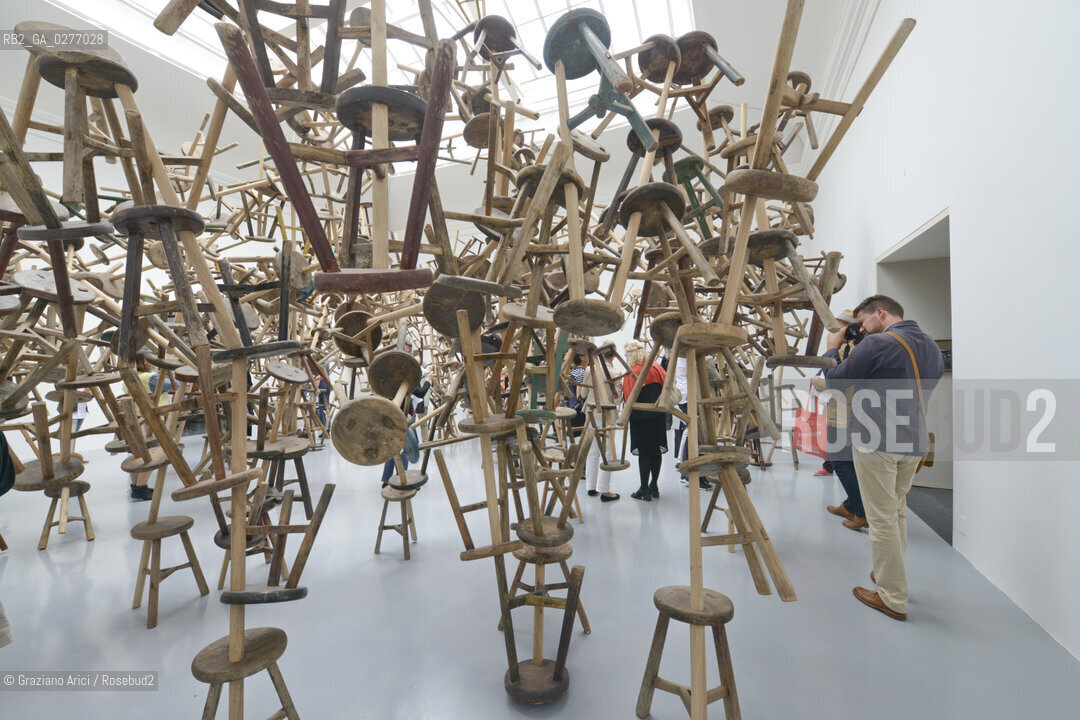 Venice 28 may 2013 - 55th Exhibition Biennale Gardens Main Pavillon French Pavillon Ai Weiwei - artist arte ©Graziano Arici/Rosebud2