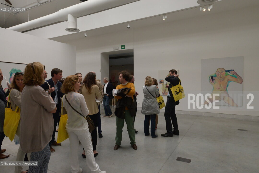 Venice 28 may 2013 - Il Palazzo Enciclopedico 55th Exhibition Biennale Gardens Main Pavillon  Maria Lassnig Room - artist arte ©Graziano Arici/Rosebud2