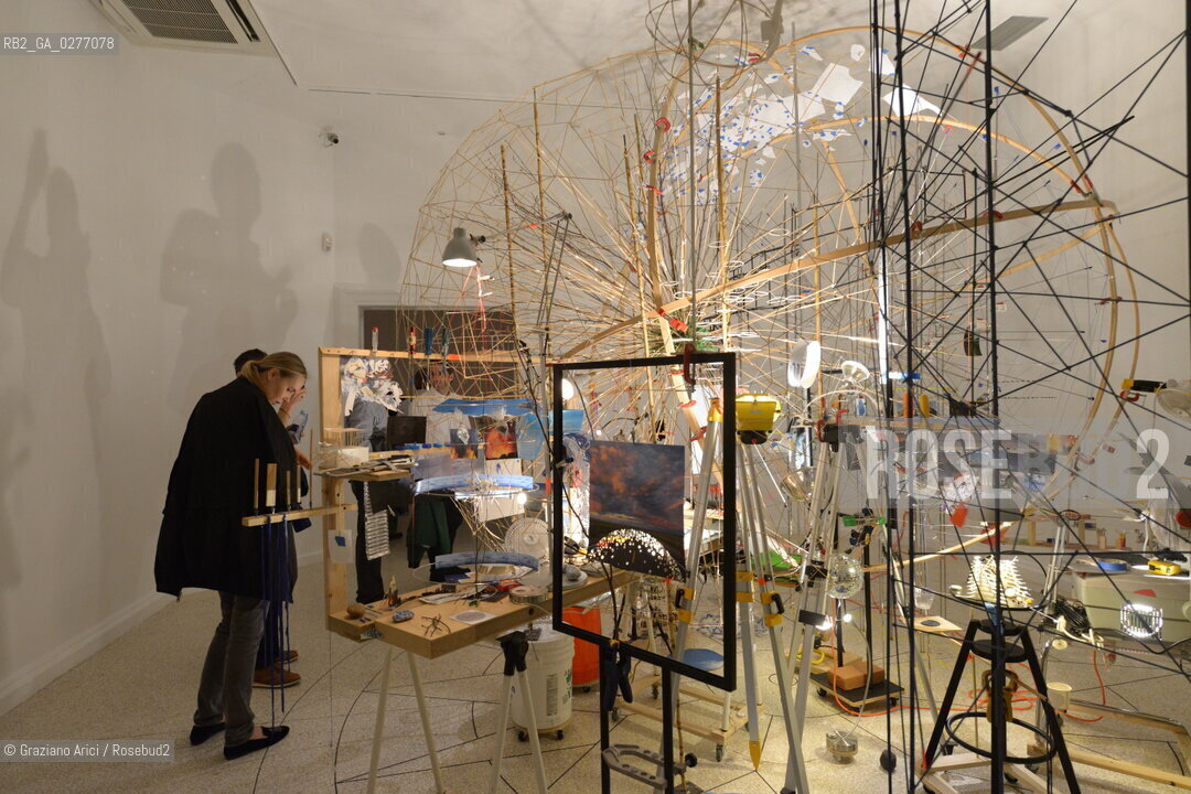 Venice 28 may 2013 - 55th Exhibition Biennale Gardens Main Pavillon USA Pavillon Sarah Szee Work - artist arte ©Graziano Arici/Rosebud2