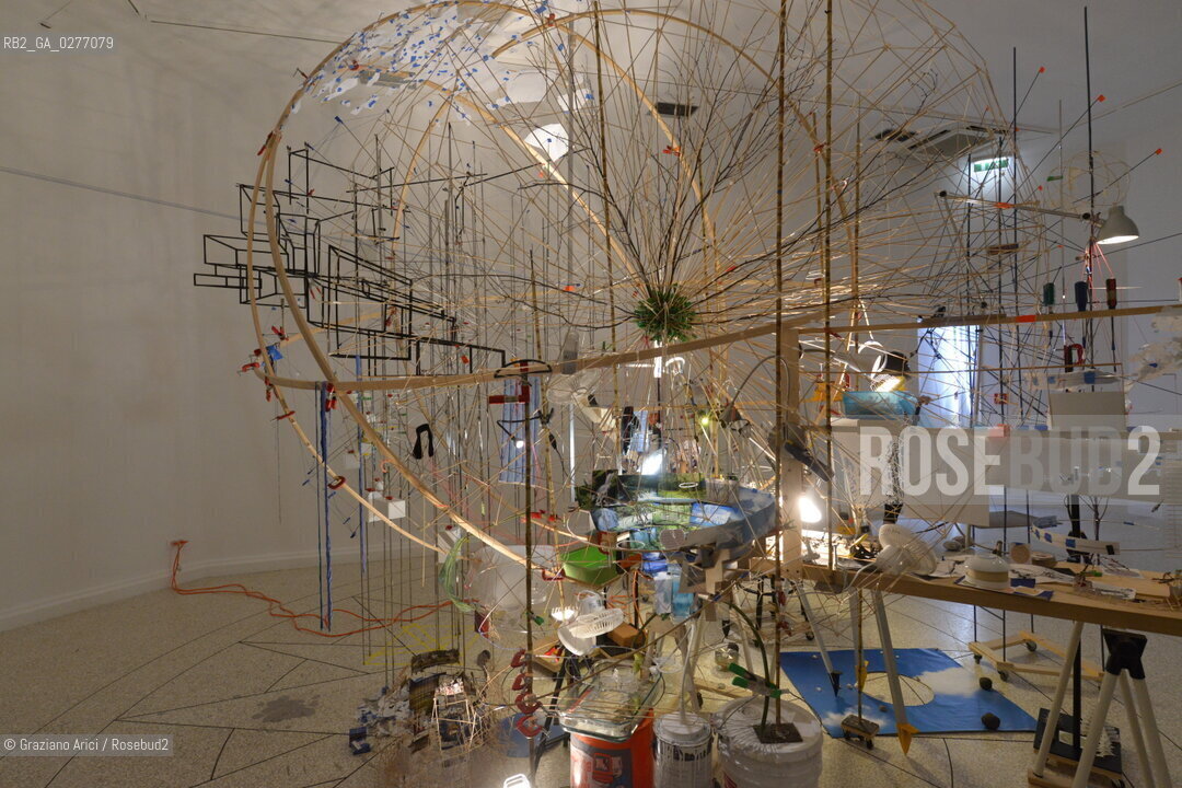 Venice 28 may 2013 - 55th Exhibition Biennale Gardens Main Pavillon USA Pavillon Sarah Szee Work - artist arte ©Graziano Arici/Rosebud2