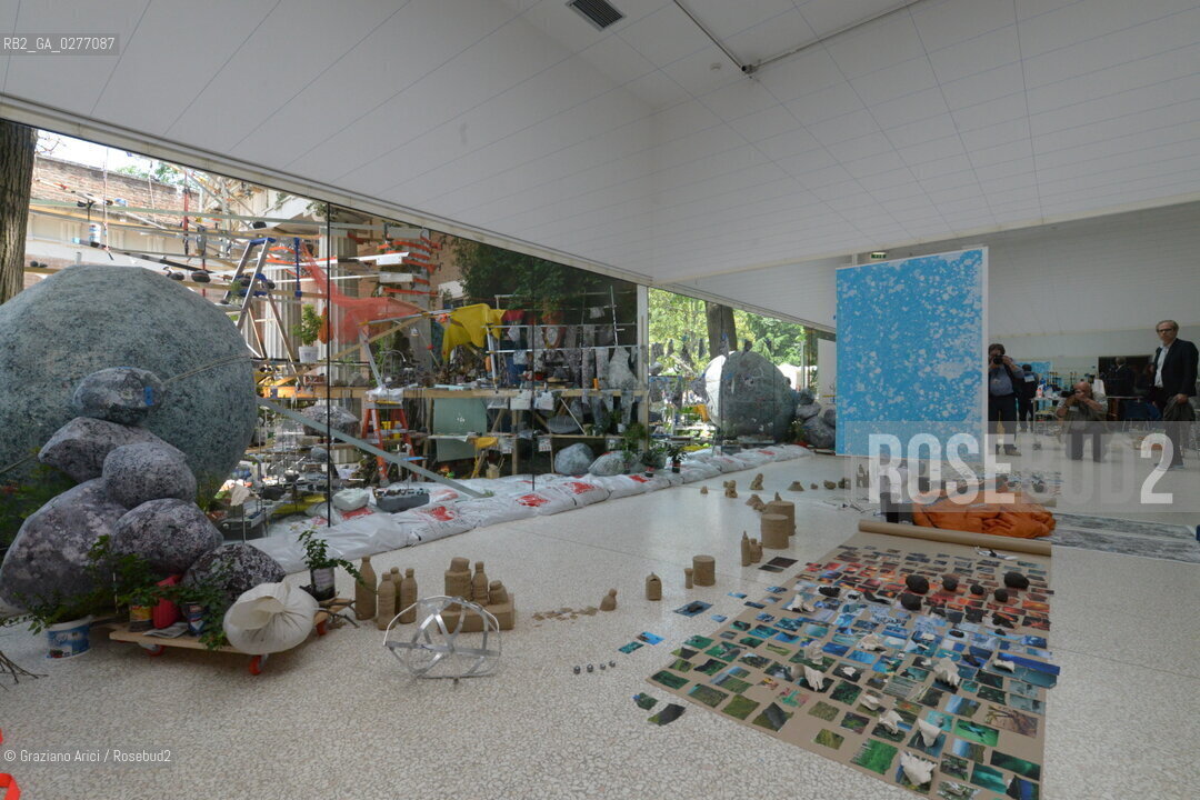 Venice 28 may 2013 - 55th Exhibition Biennale Gardens Main Pavillon USA Pavillon Sarah Szee Work - artist arte ©Graziano Arici/Rosebud2