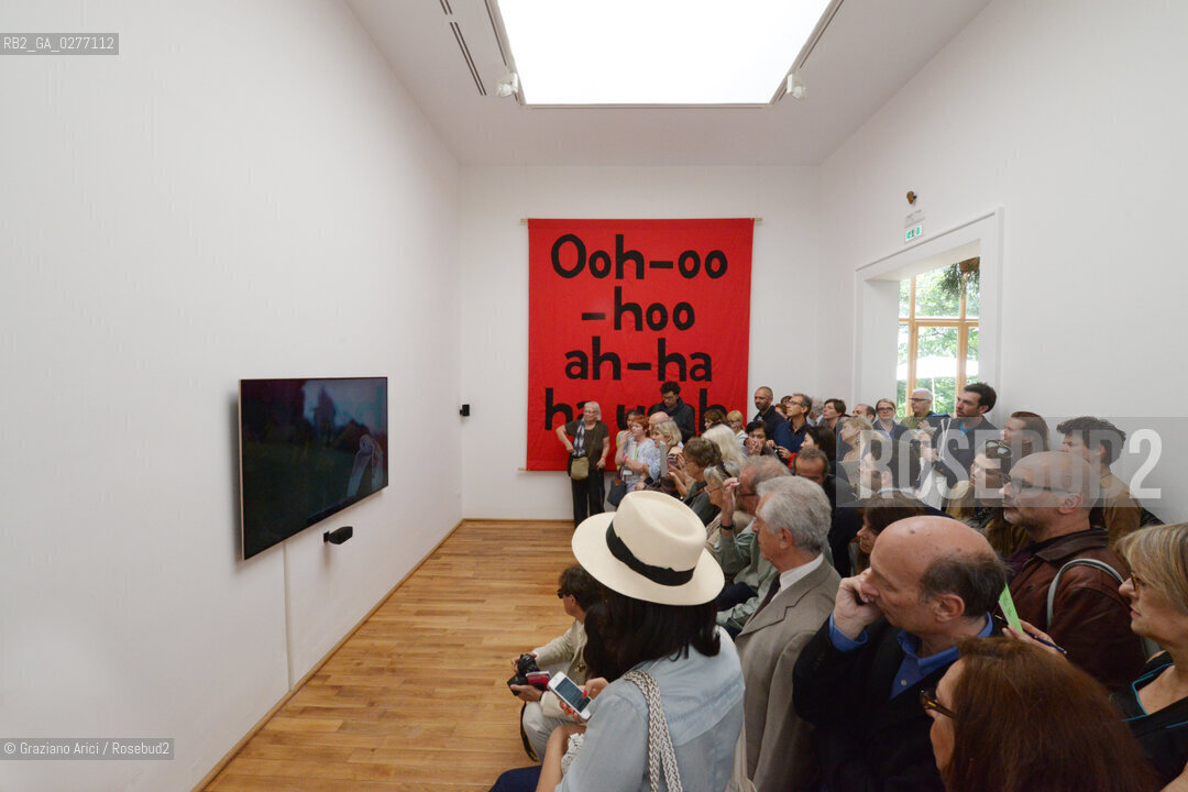 Venice 28 may 2013 - 55th Exhibition Biennale Gardens  British Pavillon Jeremy Deller Work - artist arte ©Graziano Arici/Rosebud2