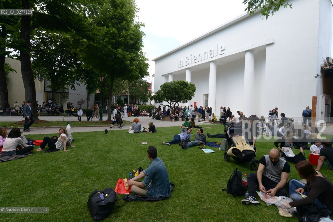 Venice 28 may 2013 - Il Palazzo Enciclopedico 55th Exhibition Biennale Gardens Main Pavillon  - artist arte ©Graziano Arici/Rosebud2