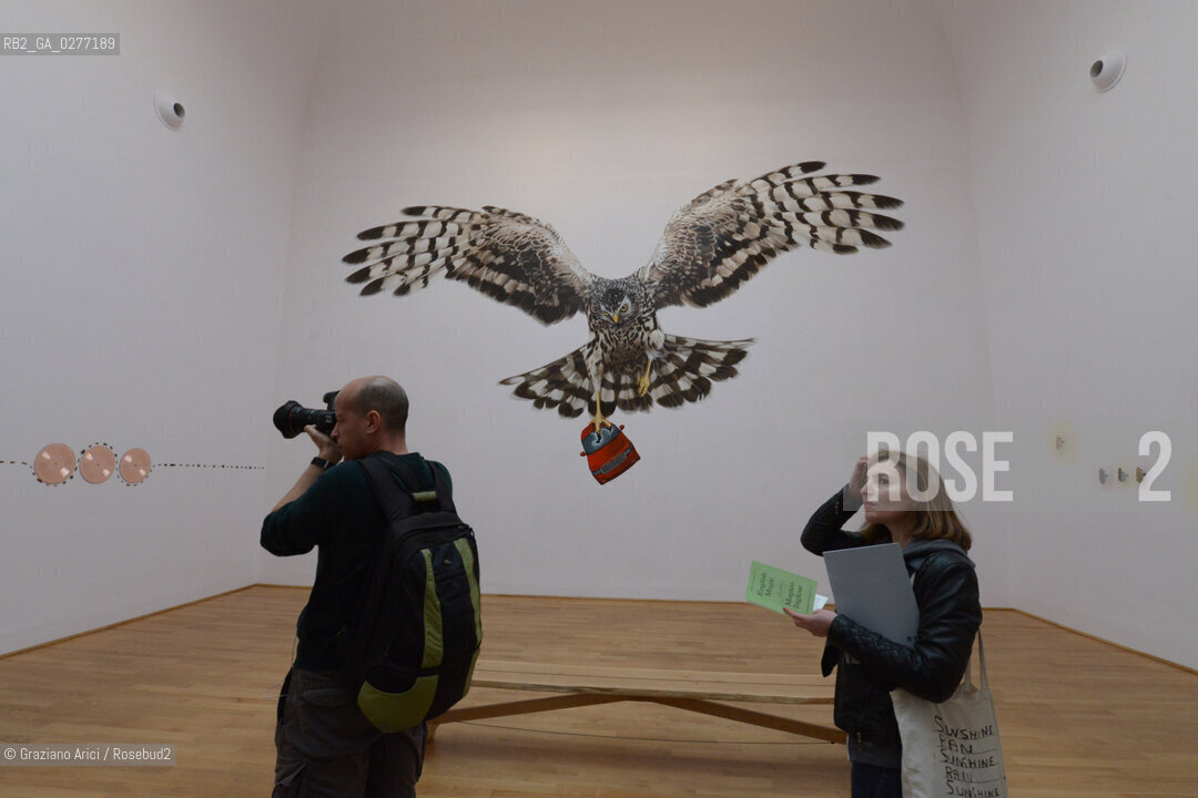 Venice 30 may 2013 - 55th Exhibition Biennale Gardens  British Pavillon Jeremy Deller Work - artist arte ©Graziano Arici/Rosebud2