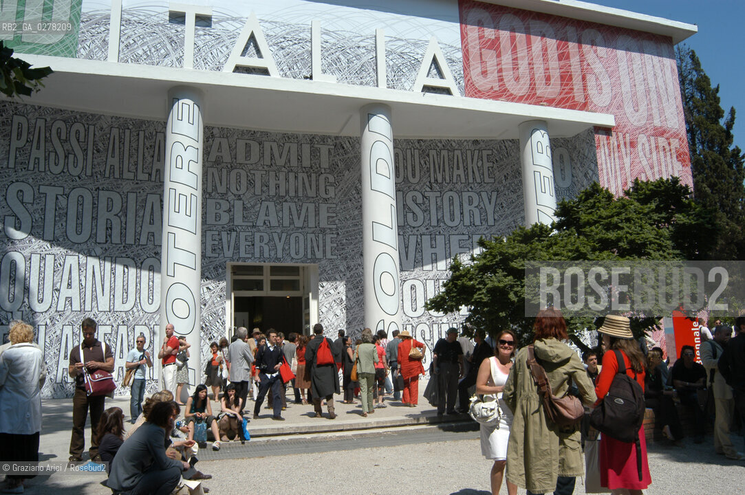 VENEZIA8/06/05 - 51 ESPOSIZIONE INTERNAZIONALE DARTE - IL PADIGLIONE ITALIA - THE ITALIA PAVILLION © GRAZIANO ARICI BIENNALE GIARDINI ©Graziano Arici/Rosebud2