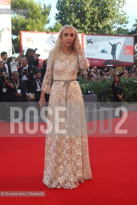 70th Venice International Film Festival - Venice August  28, 2013 - Franca Sozzani attend The Opening Ceremony And Gravity Premiere .  - Red Carpet  ©Graziano Arici/Rosebud2