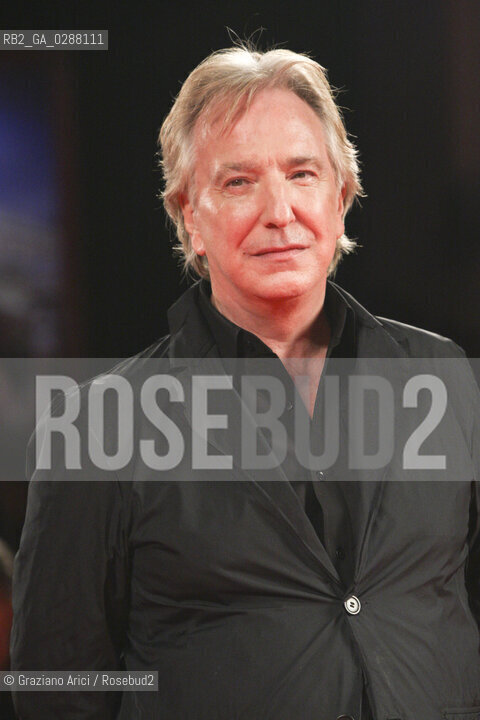70th Venice International Film Festival - Venice September  04, 2013 - Red Carpet of the movie Une Promessè - Actor Alan Rickman  ©Graziano Arici/Rosebud2