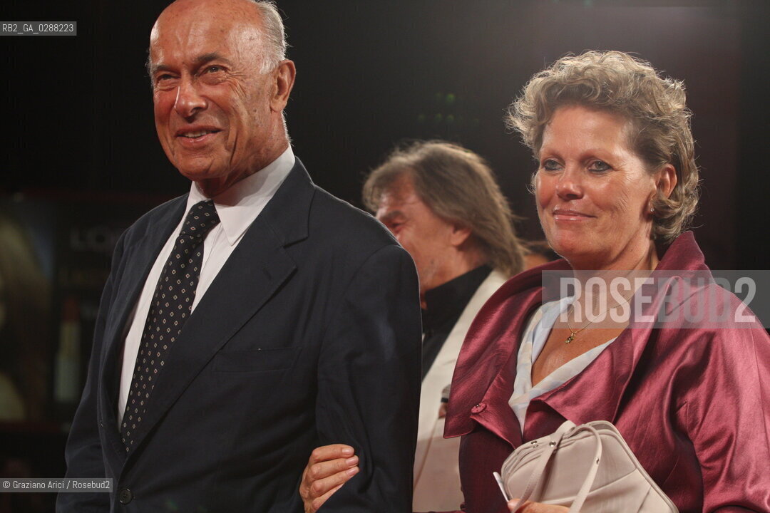 70th Venice International Film Festival - Venice September  05, 2013 - Red Carpet - Jas Gawronski and his wife  ©Graziano Arici/Rosebud2