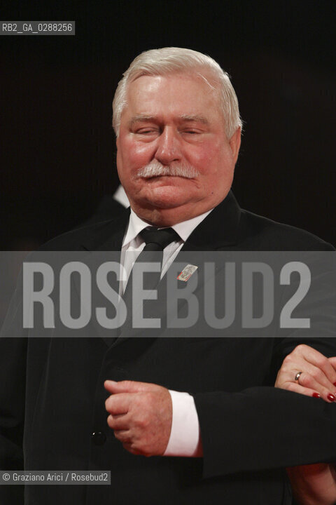 70th Venice International Film Festival - Venice September  05, 2013 - Red Carpet of the movie Walesa - Man of Hopè - Lech Walesa  ©Graziano Arici/Rosebud2