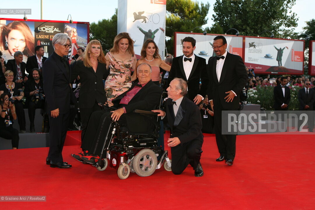 Venice, 07/09/2013. The Jury of Venice 70 attend the red carpet of the Lyons Night during the 70th Venice Film Festival   ©Graziano Arici/Rosebud2