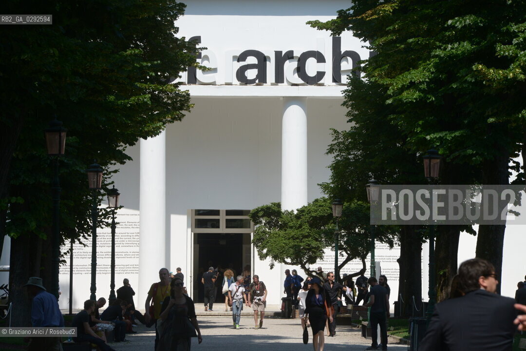 Venice 04 june 2014 14th International Architecture Exhibition Biennale Architettura Gardens of Biennale Giardini Fundamentals : Central Pavillon :  ©Graziano Arici/Rosebud2