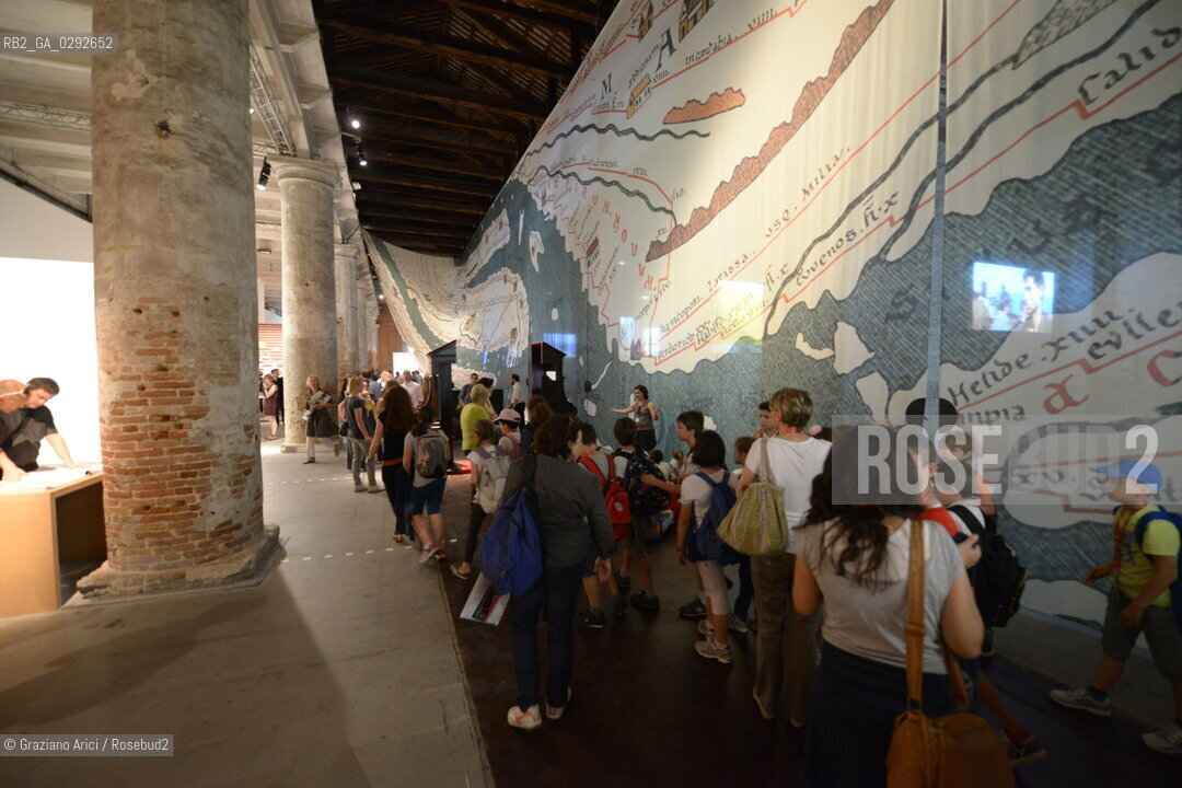 Venice 05 june 2014 14th International Architecture Exhibition Biennale Architettura Corderie dellArsenale  Monditalia  :  ©Graziano Arici/Rosebud2