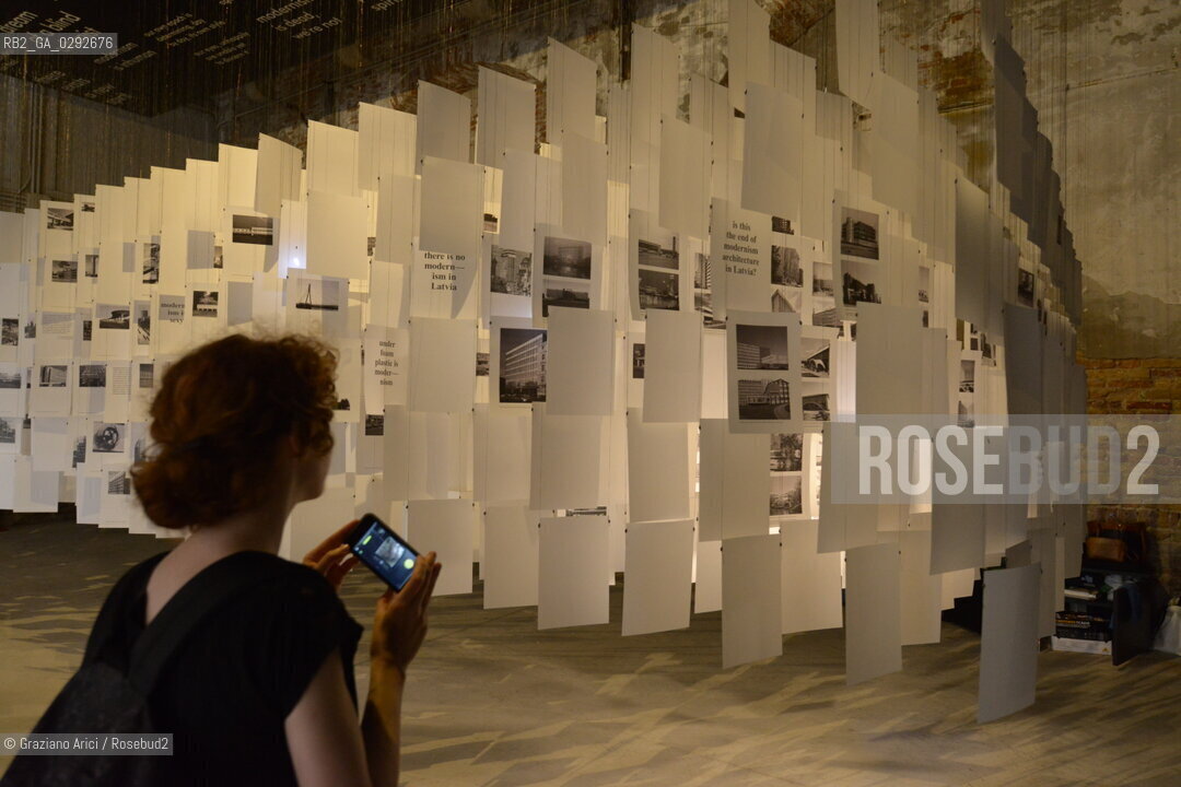 Venice 05 june 2014 14th International Architecture Exhibition Biennale Architettura Corderie dellArsenale  Ireland Pavillon  :  ©Graziano Arici/Rosebud2