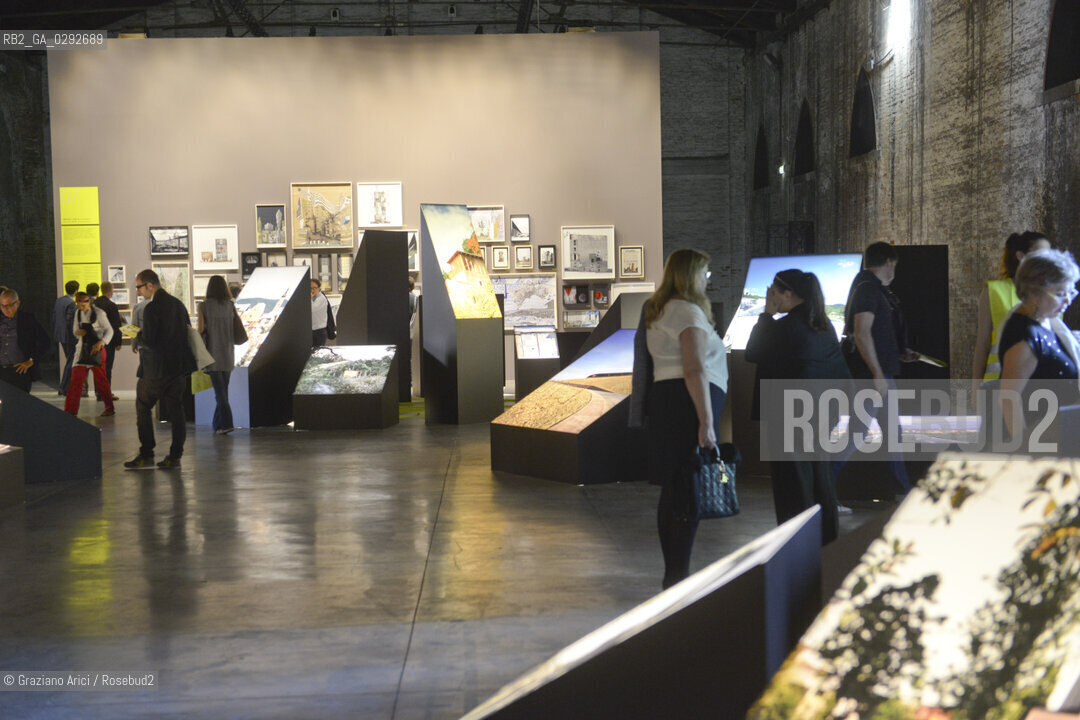 Venice 05 june 2014 14th International Architecture Exhibition Biennale Architettura Corderie dellArsenale  Italia Pavillon  :  Milano laboratorio del moderno ©Graziano Arici/Rosebud2